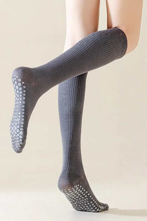 Compression Mid Calf Sports Socks for Fitness and Training