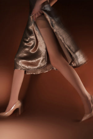 Cherays LIMERENCEM Tender Velvet 15D T Seam No Removal Sheer Tights