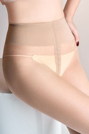 Cherays SK Brocade Ultra Sheer Leg Shaping Tights
