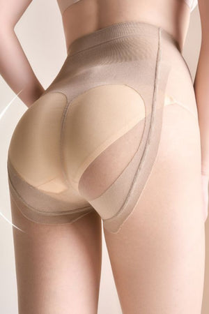 Cherays SK Brocade Ultra Sheer Leg Shaping Tights
