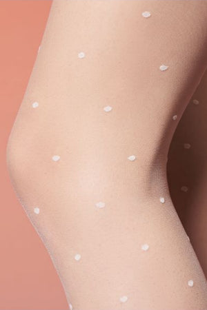Cherays SK Polka Dot 0.01D Ultra Sheer High Transparency Tights