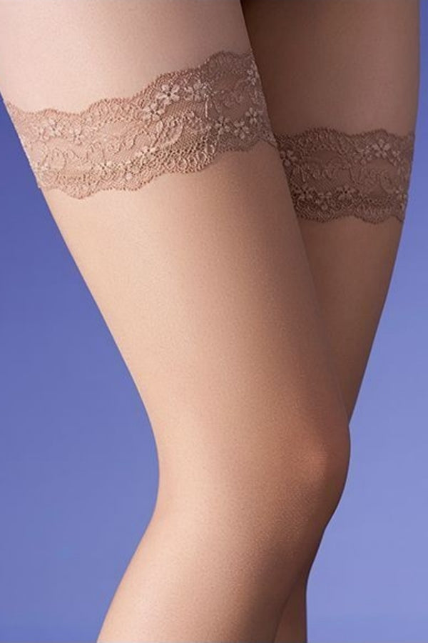 Cherays SK Swan Lake Lace Over The Knee Sheer Stockings