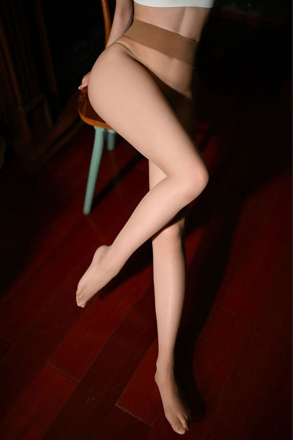 High Waist Deep Crotch Seamless 0D Sheer Tights